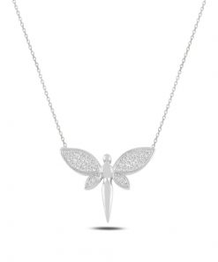 OLIVIE Stříbrný náhrdelník FAIRY 5565